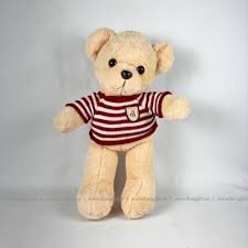 Nounous Aidajieke Marron  Maillot rouge et blanc Small